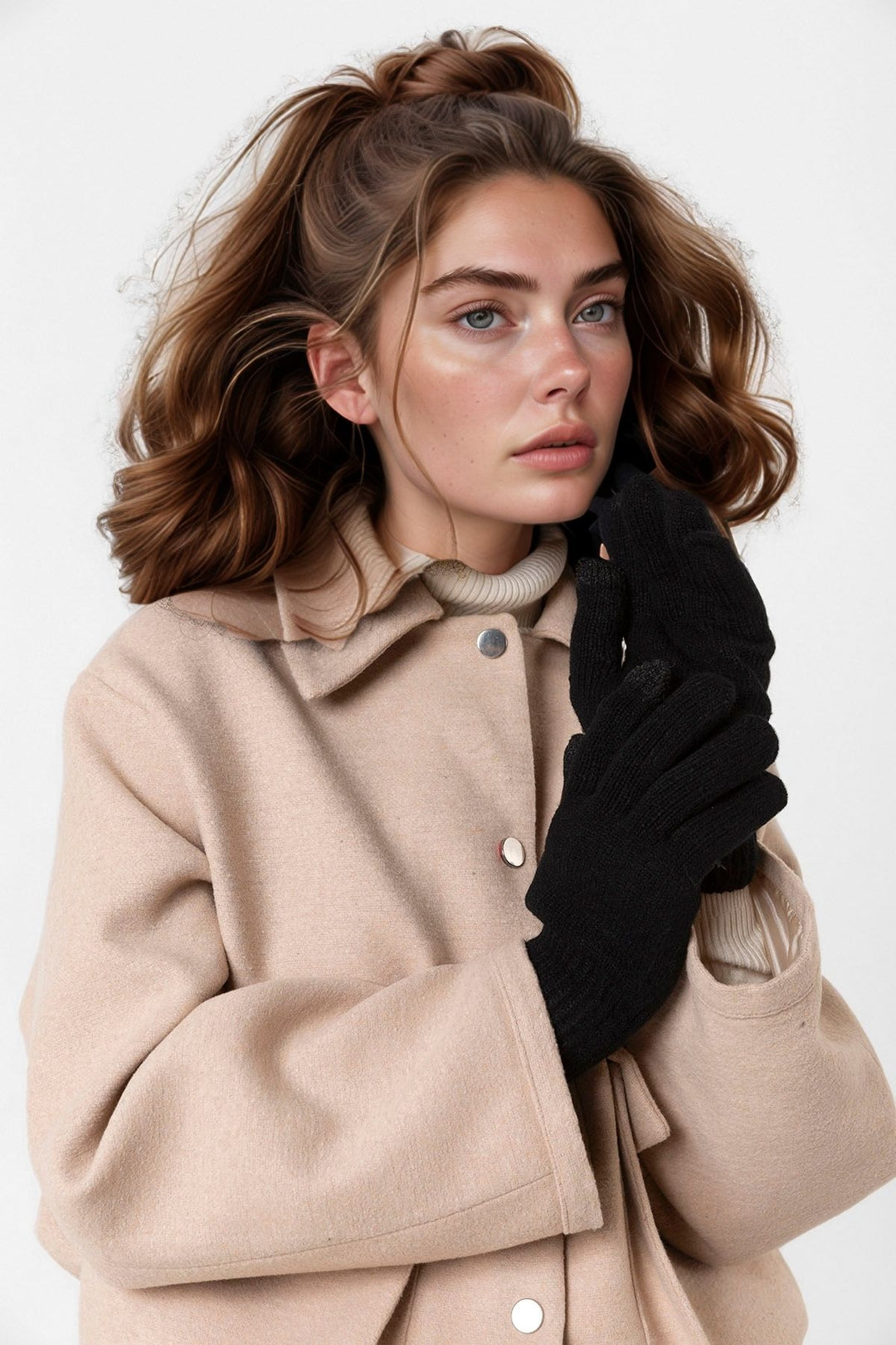Black Cut Fingerless Glove BCNSV-25WT1005 - Bălţi