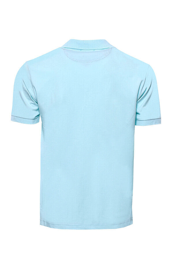 WSS Sky Blue Polo Collar T-shirt  - Orpington