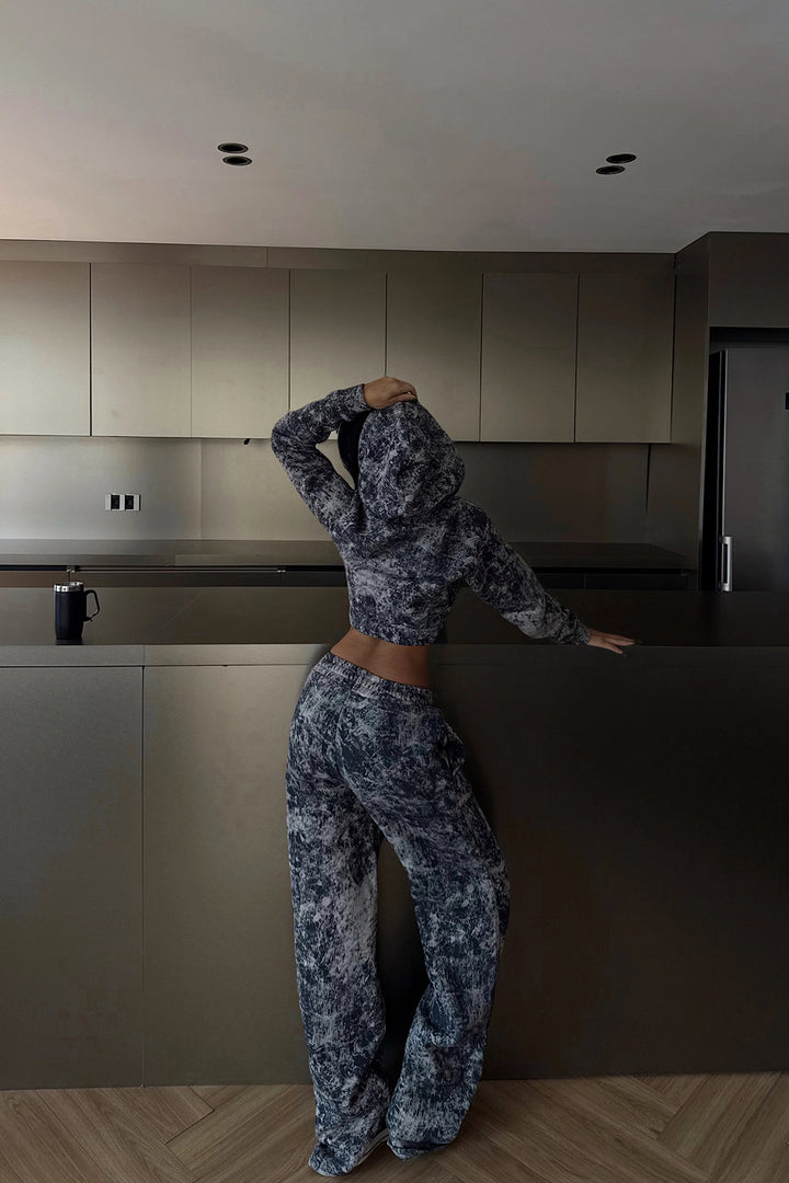 EYY Women Smoke Joelle Patterned Tracksuit - Sunrise Manor