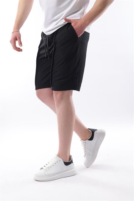 MDX Madmext Black Pocketed Men's Shorts E6559 - La Courneuve