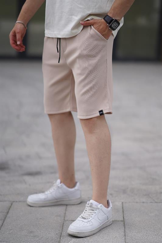 MDX Beige Adjustable Pocketed Short Men's Shorts 6544 - Vushtrri