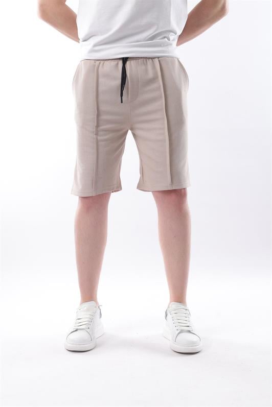 MDX Madmext Beige Pocketed Men's Shorts E6559 - Cuetzalan