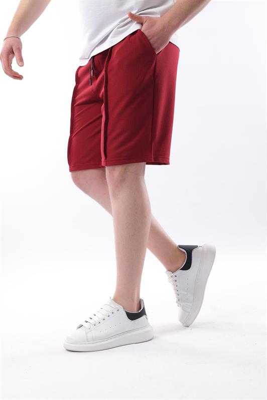 MDX Madmext Men's Shorts with Burgundy Pockets E6559 - Lexington