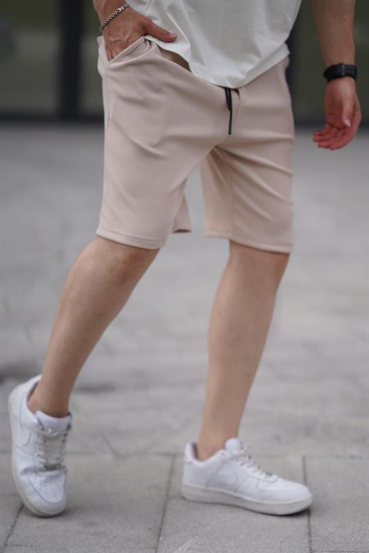 MDX Beige Adjustable Pocketed Short Men's Shorts 6544 - Vushtrri