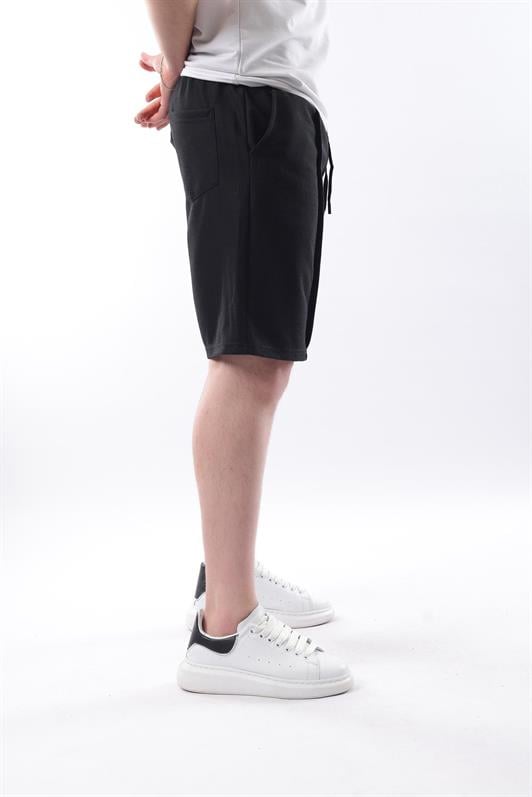 MDX Madmext Black Pocketed Men's Shorts E6559 - La Courneuve