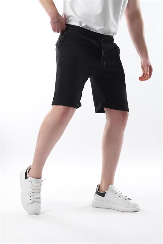 MDX Black Adjustable Waist Pocketed Short Men's Shorts 6544 - Göttingen