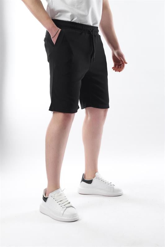 MDX Black Adjustable Waist Pocketed Short Men's Shorts 6544 - Göttingen