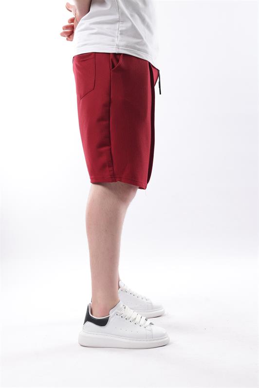 MDX Madmext Men's Shorts with Burgundy Pockets E6559 - Lexington
