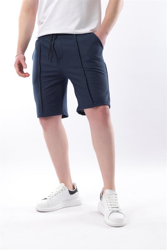 MDX Madmext Navy Blue Pocketed Men's Shorts E6559 - Henrietta