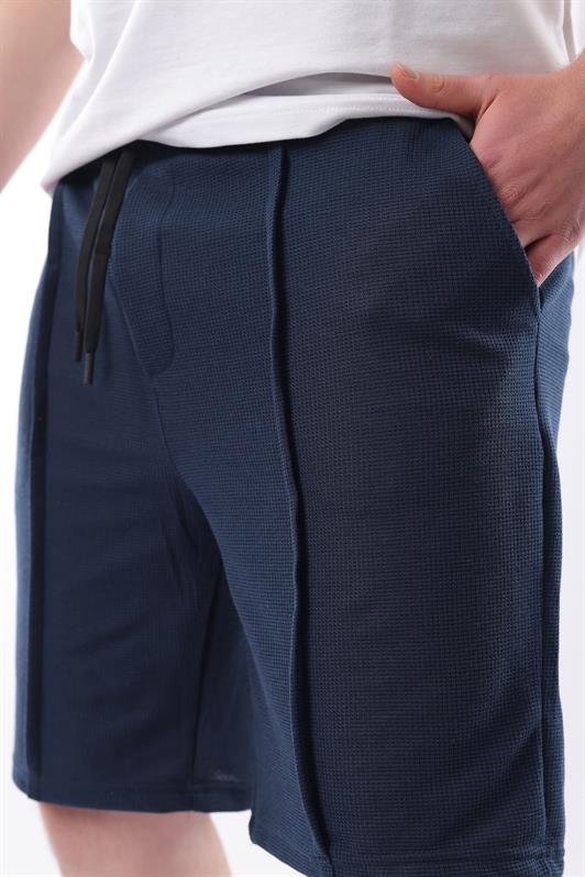 MDX Madmext Navy Blue Pocketed Men's Shorts E6559 - Henrietta