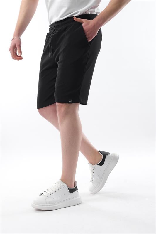 MDX Black Adjustable Waist Pocketed Short Men's Shorts 6544 - Göttingen
