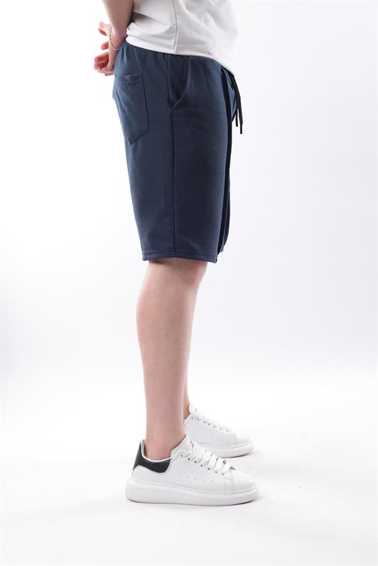 MDX Madmext Navy Blue Pocketed Men's Shorts E6559 - Henrietta