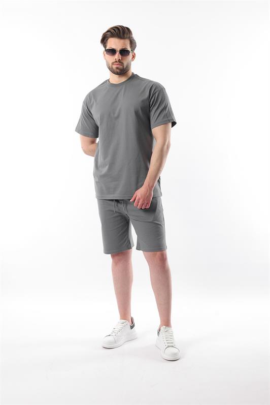 MDX Fume Overfit Printed Men's Shorts T-shirt Set E7302 - Sarasota