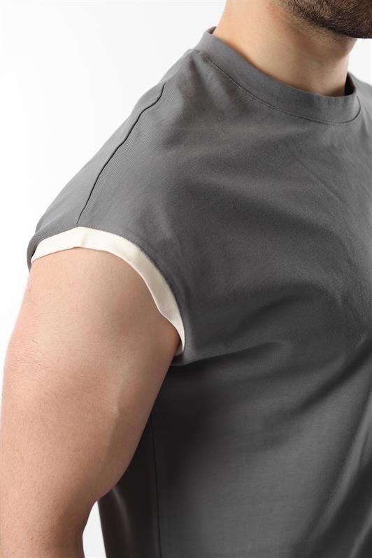 MDX Smoke Zero Sleeve Men's Shorts T-shirt Set E7308 - Chiclana de la Frontera