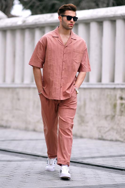 MDX Men's Camel Shirt-Pants Suit 5936 - Ferizaj