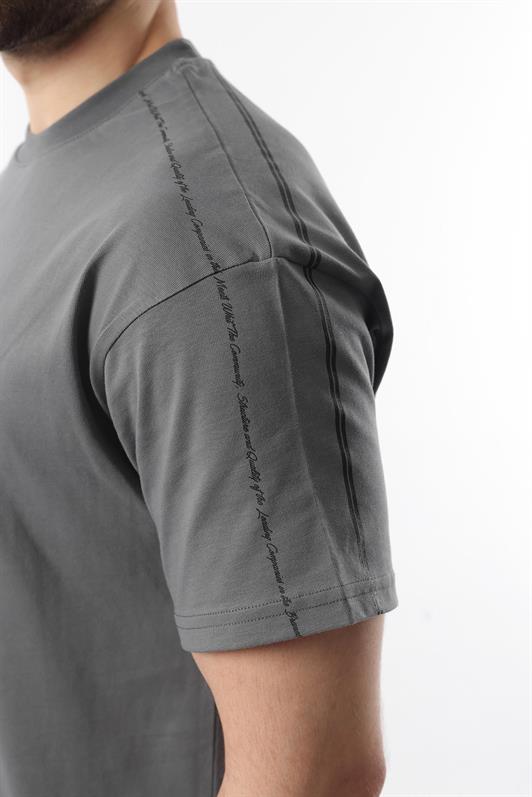 MDX Fume Overfit Printed Men's Shorts T-shirt Set E7302 - Sarasota