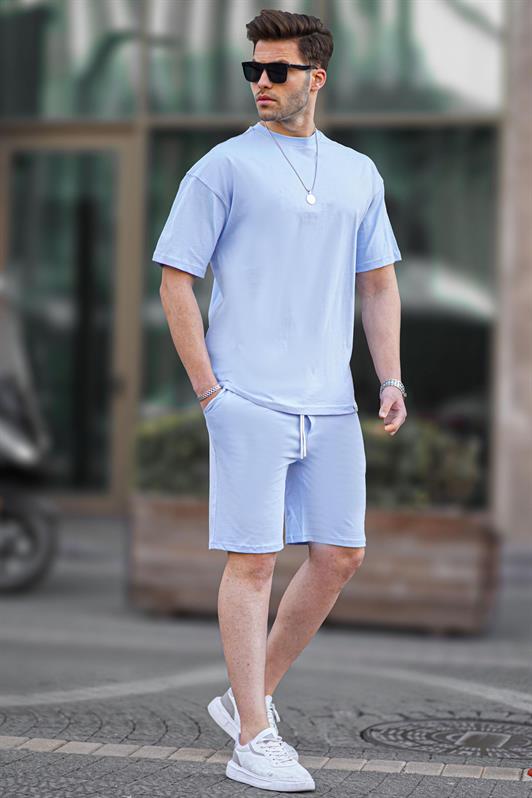 MDX Baby Blue Basic Boy's Shorts Set 6377 - San Bernardino