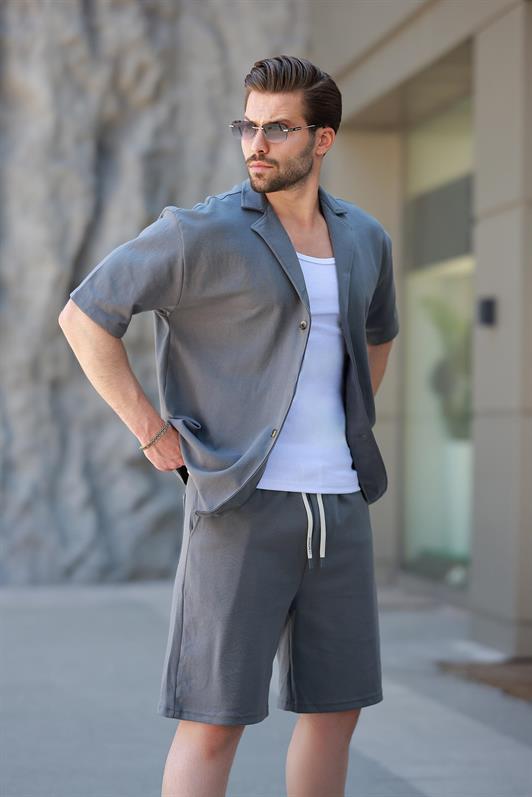 MDX Fume Basic Men's Shorts Shirt Set E7311 - Mazarrón