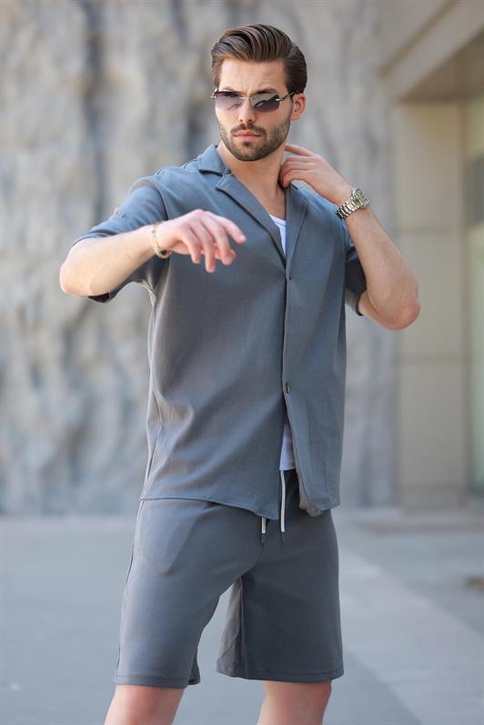MDX Fume Basic Men's Shorts Shirt Set E7311 - Mazarrón