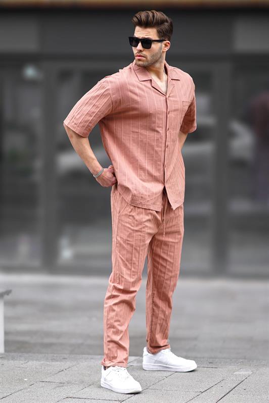 MDX Men's Camel Shirt-Pants Suit 5936 - Ferizaj
