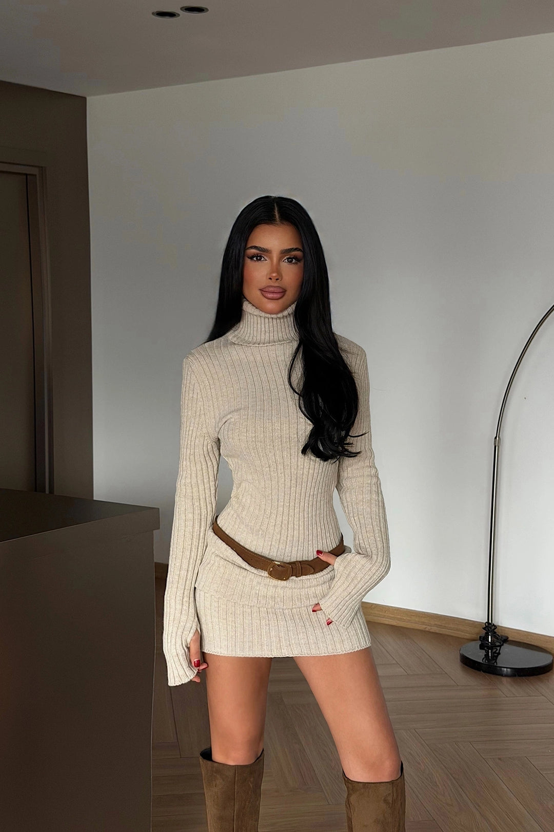 EYY Women Stone Zurich Knit Dress - Peterborough