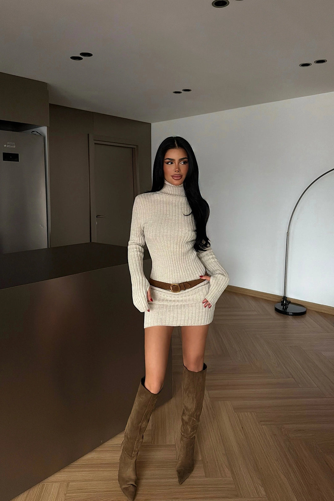 EYY Women Stone Zurich Knit Dress - Peterborough