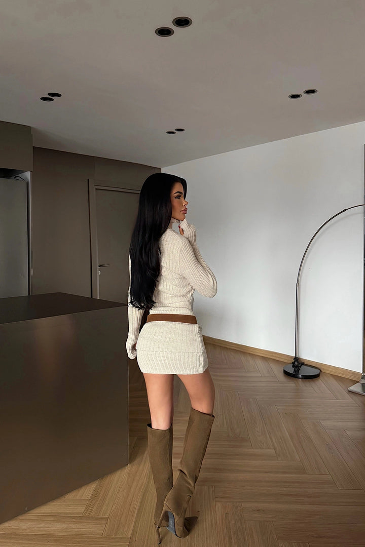 EYY Women Stone Zurich Knit Dress - Peterborough