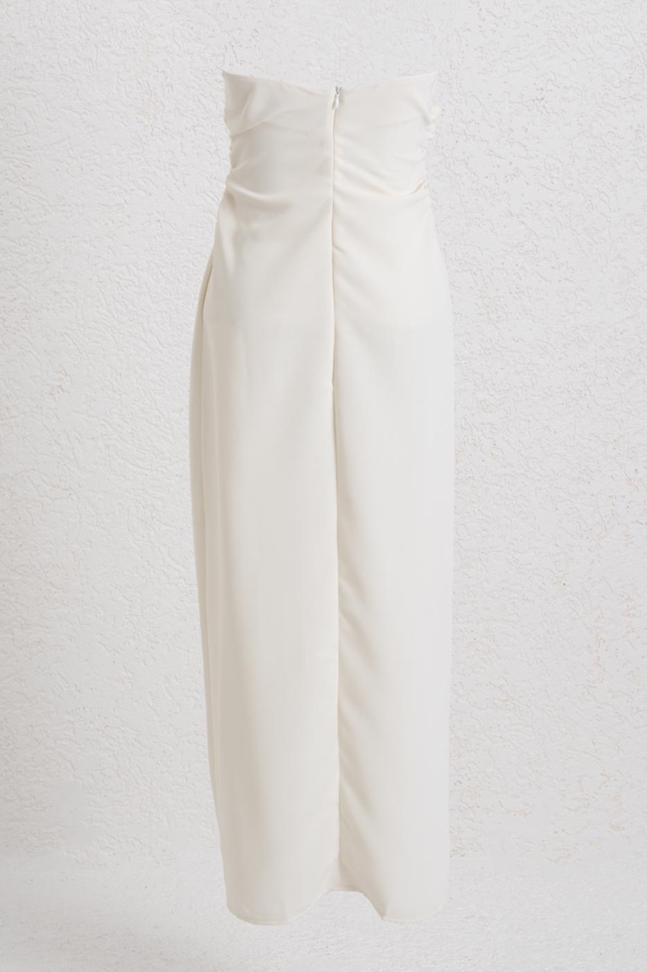 BSL Women Strapless Midi Dress - Pinerolo