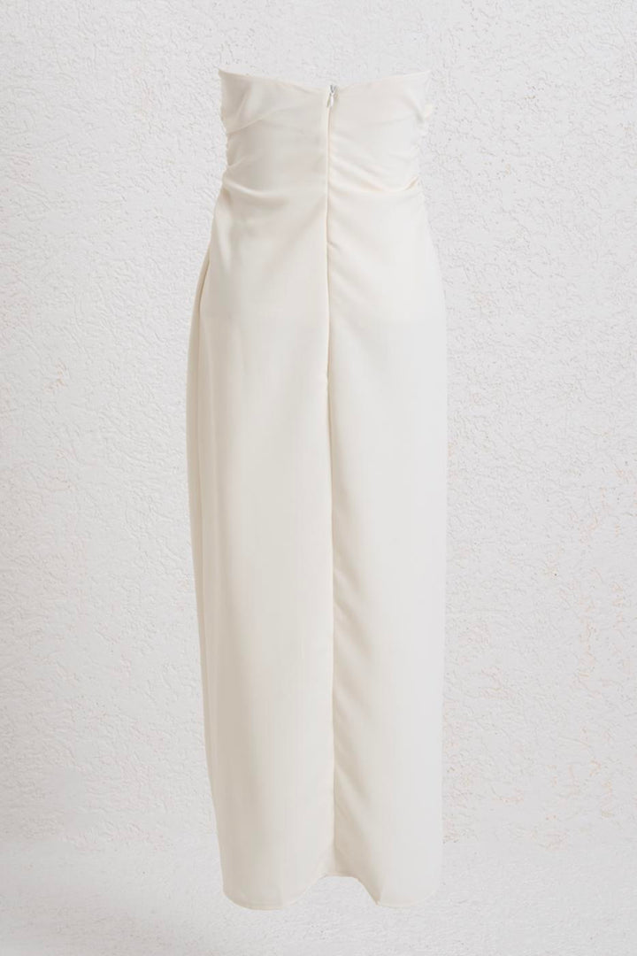 BSL Women Strapless Midi Dress - Pinerolo