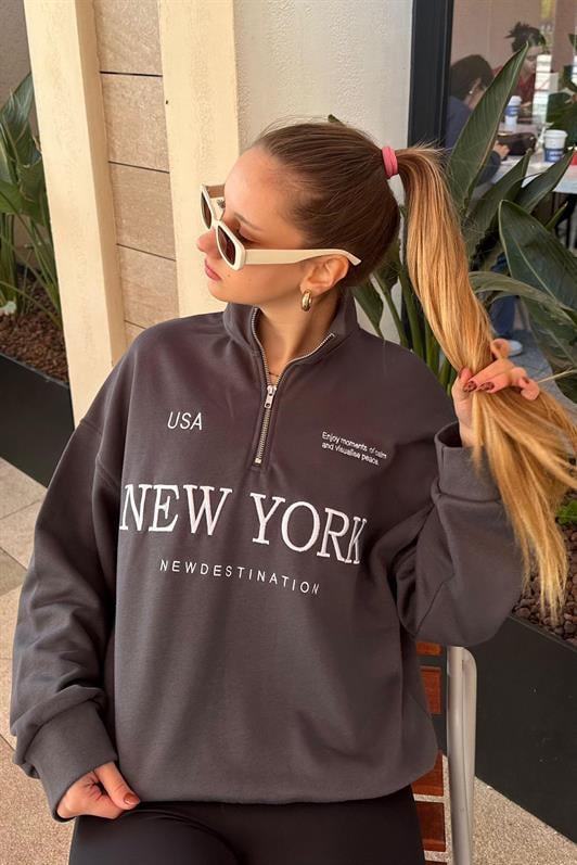 MDX Fume Half Zip Printed Sweatshirt MG2240 - Puyallup