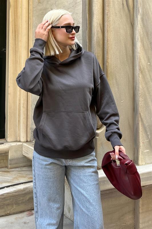 MDX Fume Oversize Pocketed Sweatshirt MG2207 - Lage
