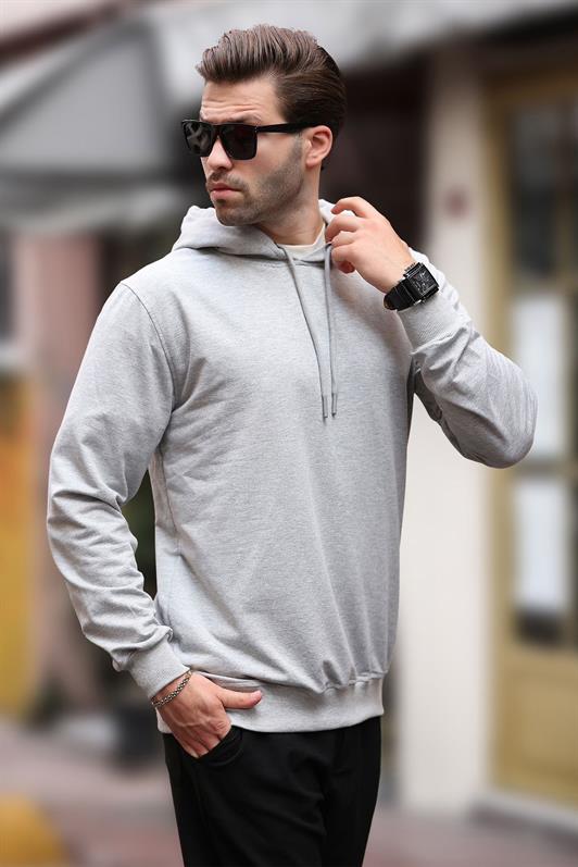 MDX Gray Hooded Men's Sweatshirt 7069 - Poughkeepsie