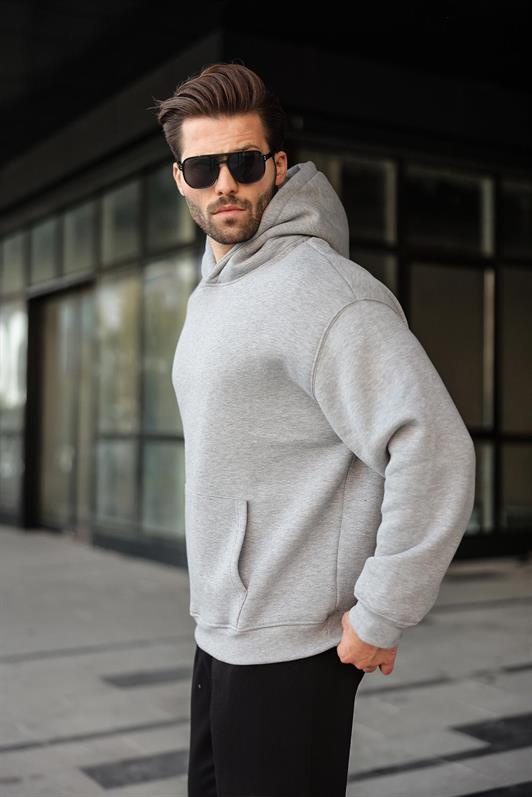 MDX Grimelanj Hooded Kangaroo Pocket Men's Sweatshirt E7169 - Verviers