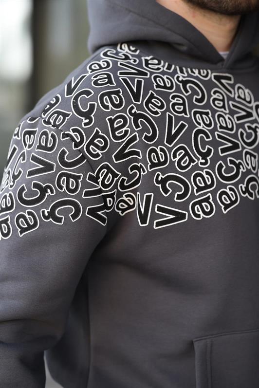 MDX Men's Hooded Sweatshirt with Smoke Print E7160 - Chelmsford