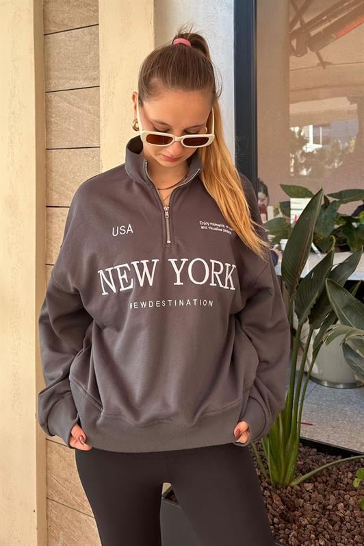 MDX Fume Half Zip Printed Sweatshirt MG2240 - Puyallup