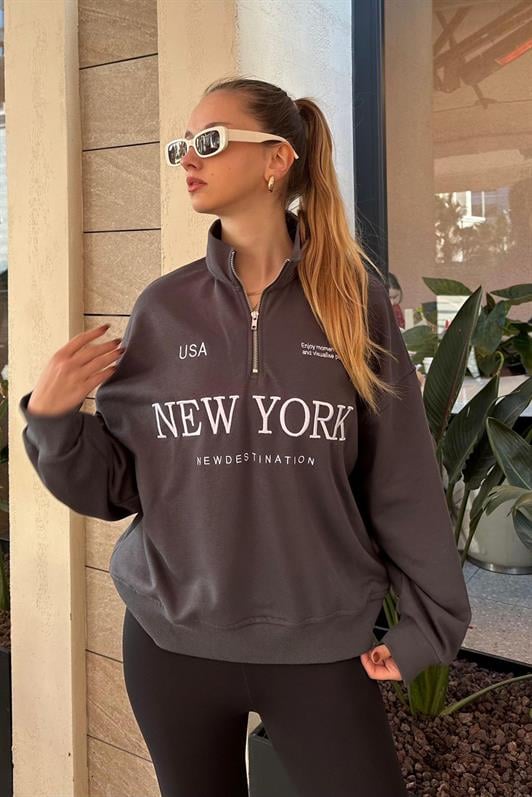 MDX Fume Half Zip Printed Sweatshirt MG2240 - Puyallup