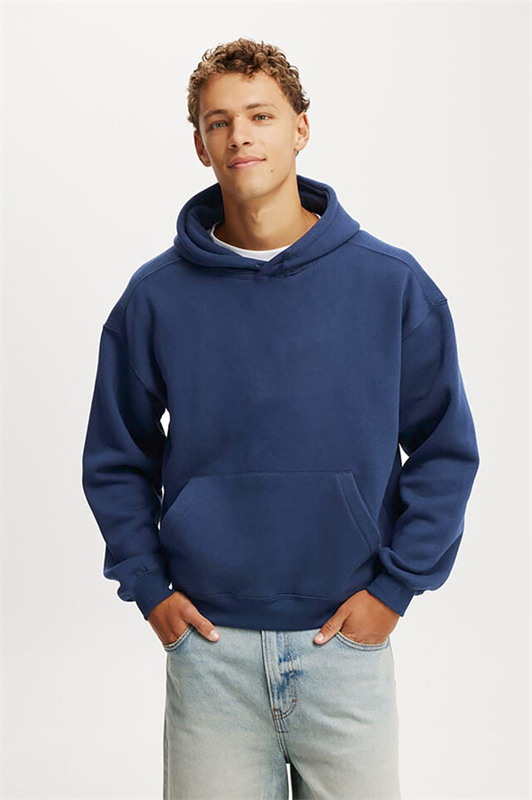 MDX Lacivert Kapüşonlu Kanguru Cep Erkek Sweatshirt E7169 - Sanford