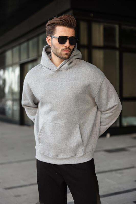 MDX Grimelanj Hooded Kangaroo Pocket Men's Sweatshirt E7169 - Verviers
