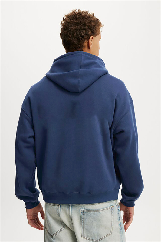 MDX Navy Hooded Kangaroo Pocket Men's Sweatshirt E7169 - Salvatierra