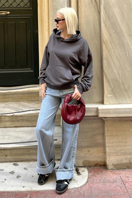 MDX Fume Oversize Pocketed Sweatshirt MG2207 - Lage