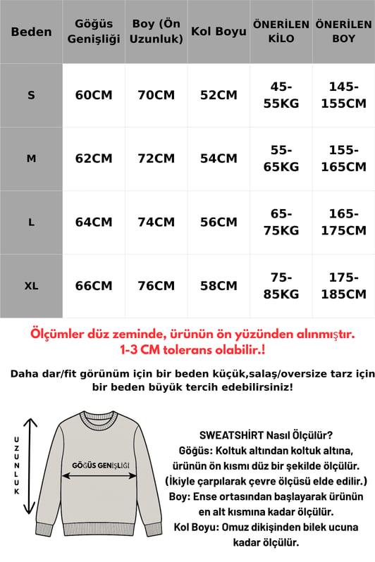 MDX Sarı/Kahverengi/Bordo Bisiklet Yaka Basic 3'Lü Paket Sweatshirt MG2595 - Saint-Jérôme