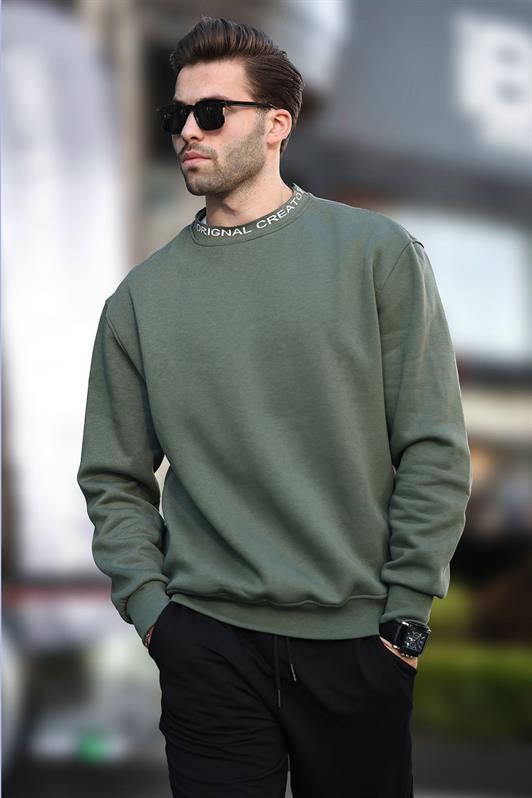 MDX Haki Bicycle Collar Shawl Men's Sweatshirt 7047 - Rome