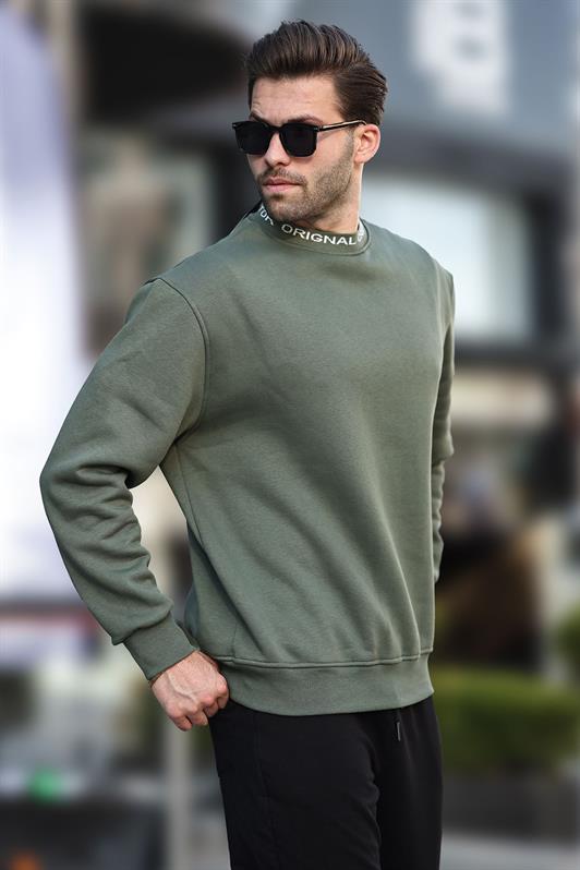 MDX Haki Bicycle Collar Shawl Men's Sweatshirt 7047 - Rome