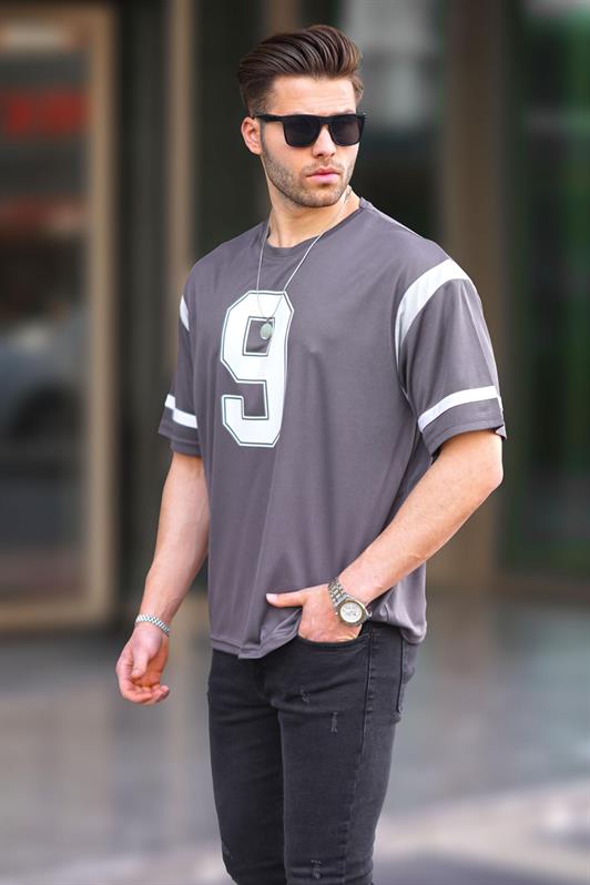 MDX Fume Oversize Bicycle Neck Printed T-shirt 6200 - Jelgava