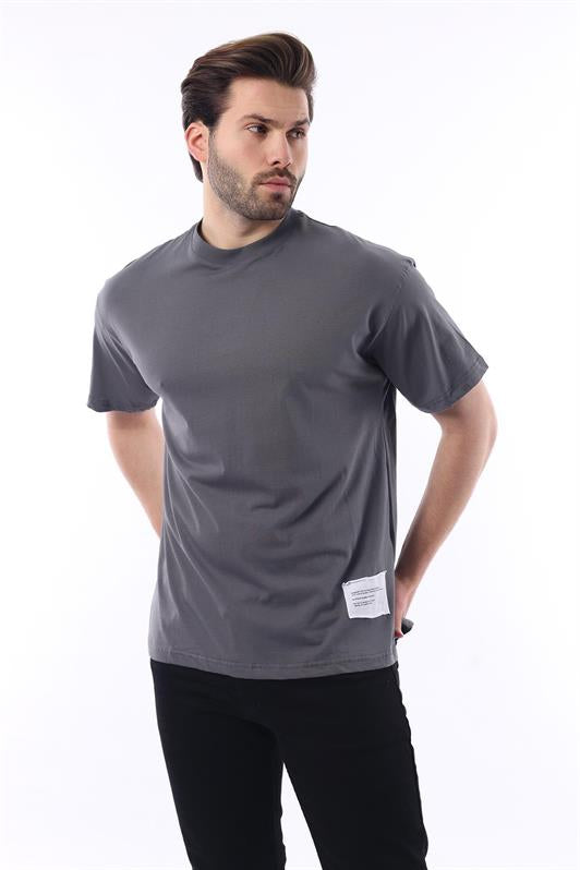 MDX Smoke Bicycle Collar Cotton Patch Detailed Overfit T-shirt 7019 - Tortosa