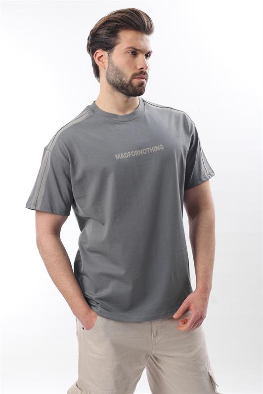MDX Smoke Bicycle Collar Printed Men's T-shirt E7110 - Ocosingo