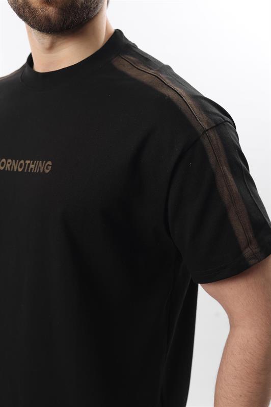 MDX Black Bicycle Print Men's T-shirt E7110 - Spanish Fork