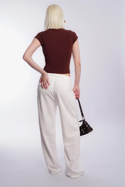 MDX Chocolate V Neck Basic Women's T-Shirt Mg2450 - Lincoln