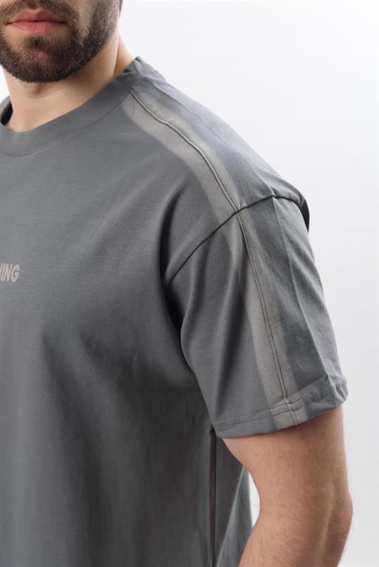 MDX Smoke Bicycle Collar Printed Men's T-shirt E7110 - Ocosingo