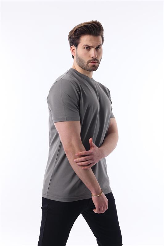 MDX Smoke Bicycle Neck Basic Short Sleeve T-Shirt 7042 - Spartanburg